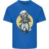 Mod Scooter Moped Skull Unisexs Light Cotton TShirt