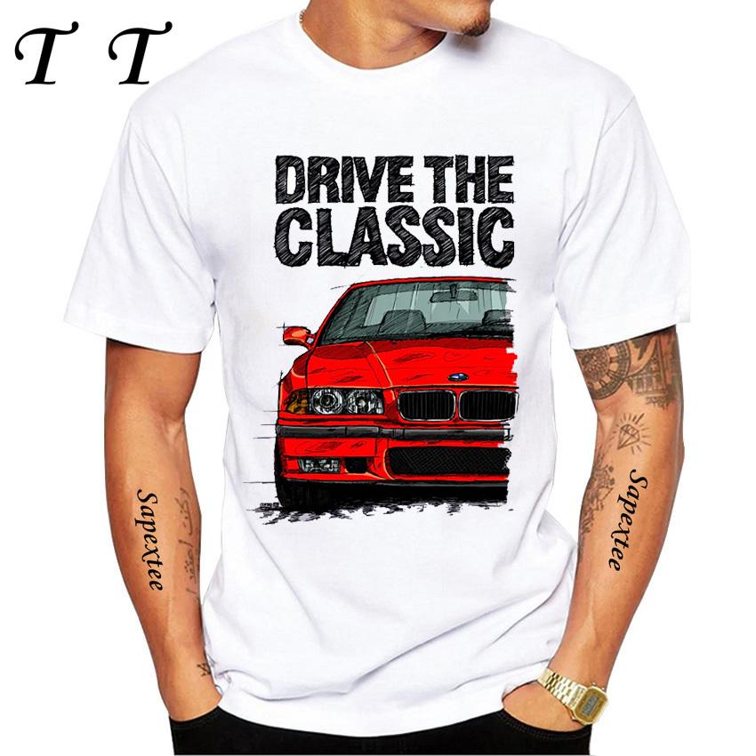 Retro Turbo Classic E36 E28 Evolution Car Fan T-Shirt Men Short Sleeve Hip Hop Boy Casual Tops Retro Legend E30 Car Design Tees