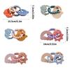 Infant Teething Relief Teether Silicone Soothing Bracelet Lovely Grasp Toy for Baby Over 3 Months Easy to Clean