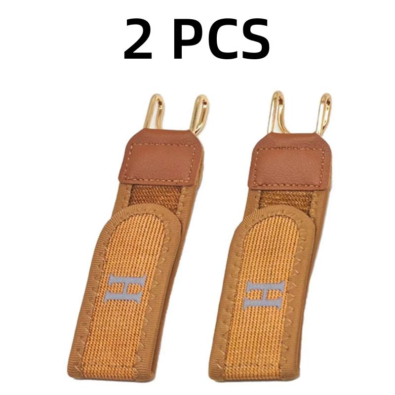 2 Pezzi Fibbia Senza Fibbia Regolabile Gancio per Cintura Elastico Velcro Fibbia in Vita Cintura per Vita Regalo da Uomo Cintura Casual con Fibbia