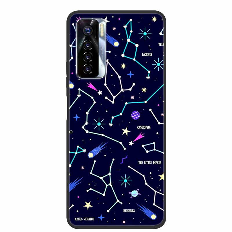 For Tecno Camon 17 Pro Cases 17P 17 Soft TPU Silicone Phone Cover for Tecno Camon 17P Back Cover Bumper Fundas Camon17 CG7n Capa