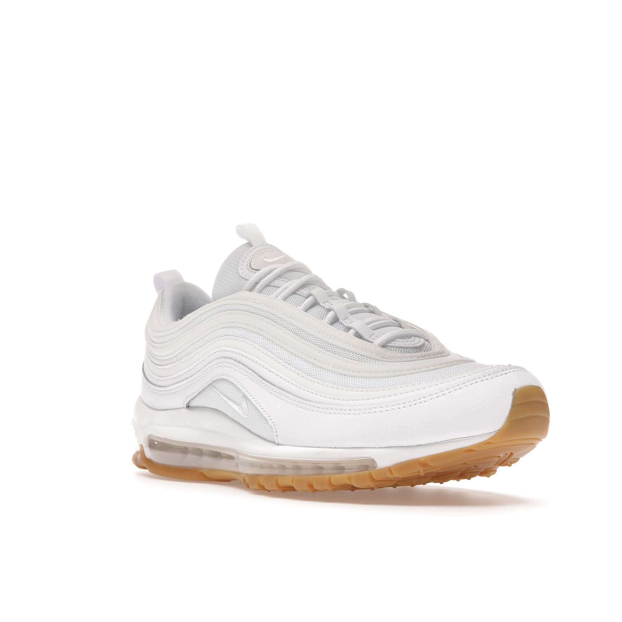 Мужские кроссовки Nike Air Max 97 White Gum светло-коричневые DJ2740-100 41 — фото 2
