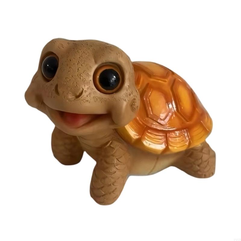 Figurines Tortues en Résine Statues Tortues Réalistes Sculptures Animales Ornement de Jardin Objets de Collection Cadeau, Décorations pour Maison Jardin
