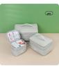 Convertible Double-Layer Medicine Storage Bag: Portable Medical Kit for Travel and Outdoor First Aid