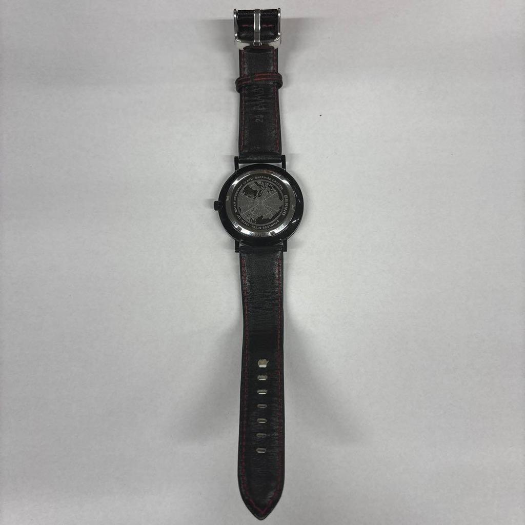 Used BERING SOLAR wristwatch with belt