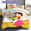 Heidi Bedding Quilt Set Quilt Cover Pillowcase Home Decoration Birthday Gift (1 * Duvet Cover + 2 * Pillowcase, Without Core)