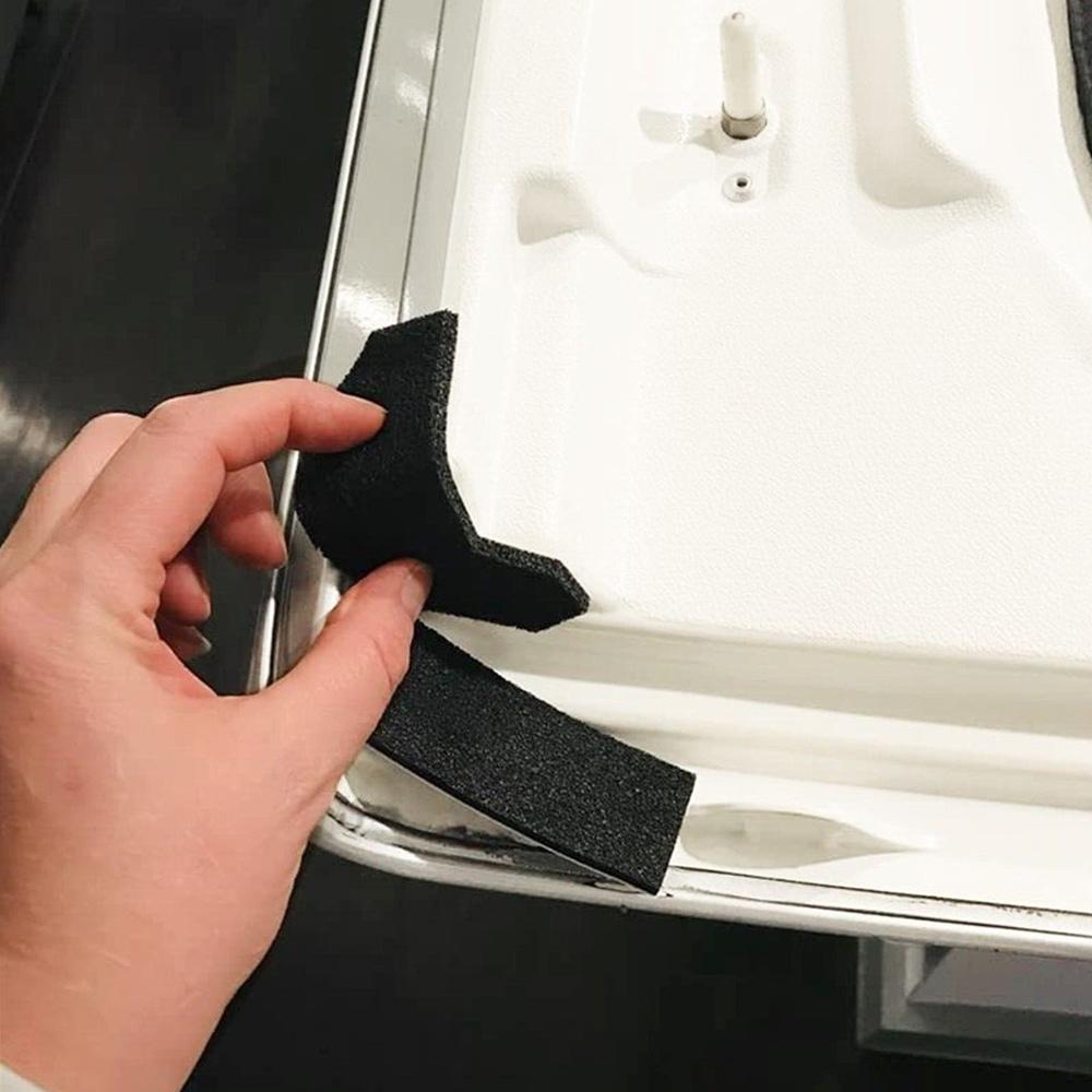 15-teiliges Hardtop-Blocker-Dichtungskit Dachleck-Reparatur-Anzug für Jeep Wrangler JK JKU 2007-2017 2/4-türige Auto-Innenzubehörteile