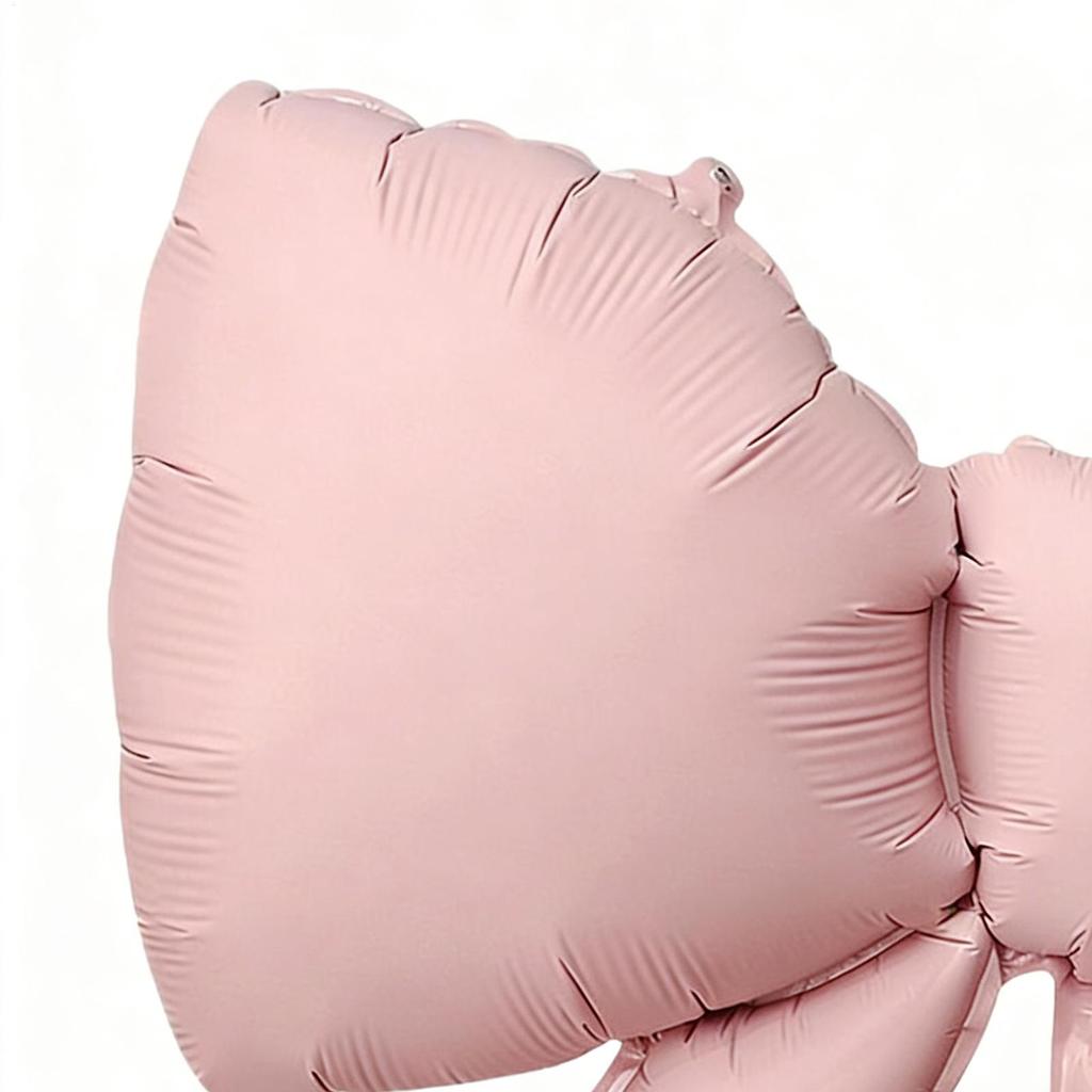 Bow Balloons 6Pcs Pink Bow Aluminum Foil Balloons Suitable for Wedding Bride Gift Gender Reveals Girls Birthday Party Decations