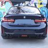BMW 3 Series G20/G28 Carbon Fiber Rear Diffuser Corner Bumpers with Lights