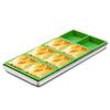 Pack of 4 Reusable Food Molds Silicone Texture Suitable for Freeze Dryer Trays Nonslip Dividers Dishwasher Safe