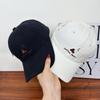 Hat Women's Embroidery Coffee Bean Pattern Peaked Cap Men's Spring and Summer New Baseball Cap Fashion Versatile Show Small Face