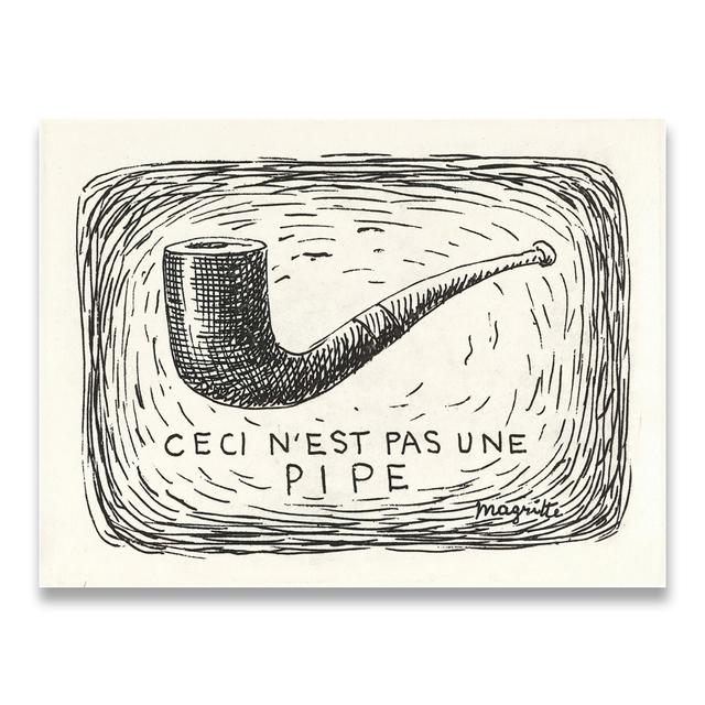 Rene Magritte Exclusive Combination of Light Luxury Vintage Series Canvas Print Painting Poster Wall Picture for Home Decor No Frame