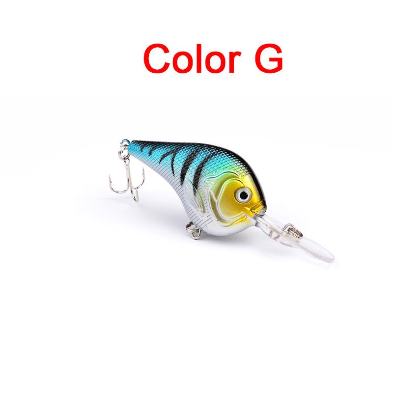 1PCS Random Color Classic Bionic Bait Freshwater Bass Bionic Bait 9.5 Cm Plastic Hard Bait