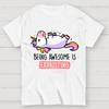 Being Awesome is Exhausting Cotton Summer Casual Cool Loose T-Shirt