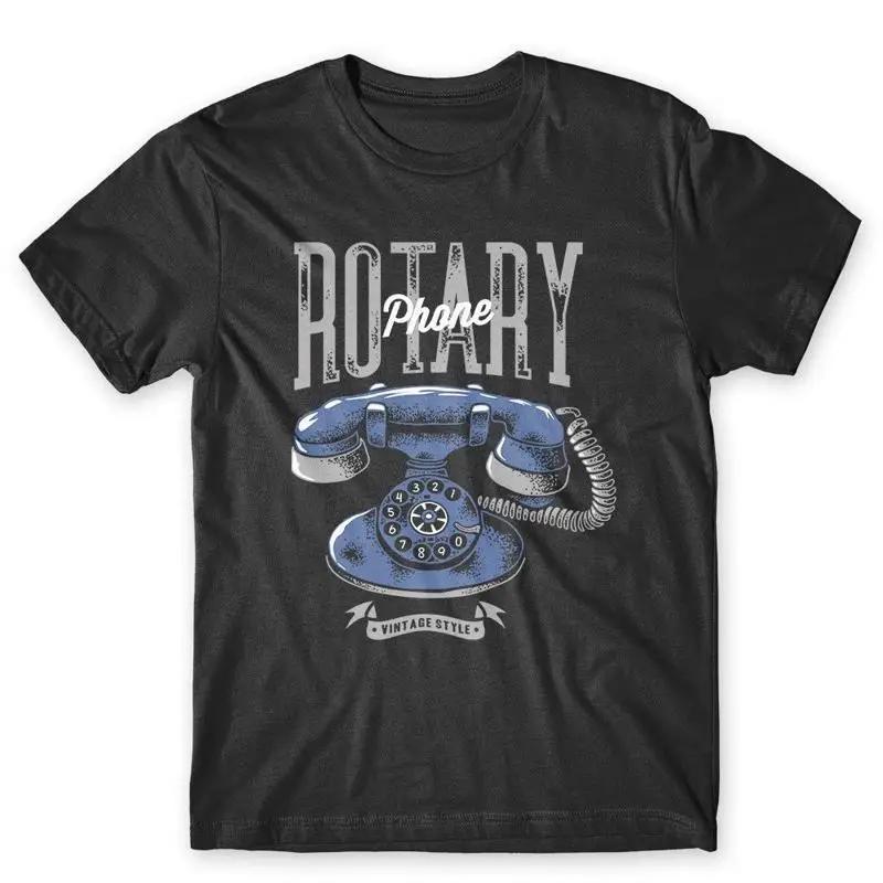 

Rotary Phone T Shirt 100 Cotton Premium NEW 5XL різнокольоровий