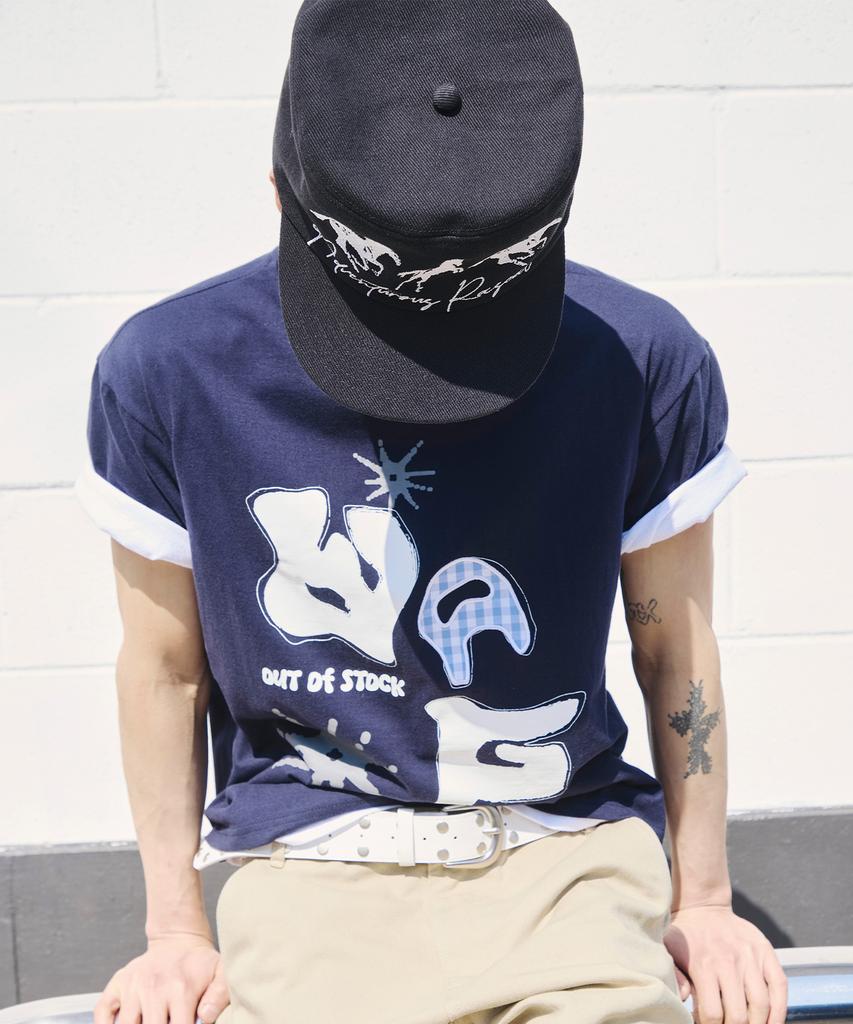 SCALLYWAG [Ryu Jeong-Ran × Skelly Wung] Horse Pillbox Cap [Black]