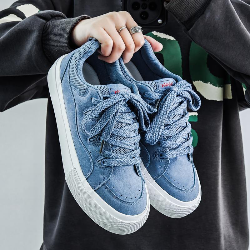 Sub New Bread Shoes Tide Skateboard Shoes Niche Design Hong Kong Style Angola Red