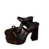 Fashion 2025 Brand Ladies Shoes Open Toe Women's Slippers Fashion Outdoor Leopard Print Dress New Best Seller Elegant Shoes for Women