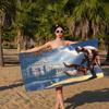 God Of War Video Game Big Microfiber Beach Towels Quick Dry Towel Sand Beach Towels Pool Towel For Travel Swim Pool Yoga