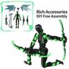 T13 Action Figure with Lots of Accessories 3D Printed Multi-Jointed Titan13 Figure Black Dummy 13 Desktop Decorative Toy
