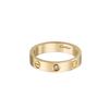 Love Series Classic Screw Ring 4Mm 18K Gold Diamond Unisex Ring B4056100