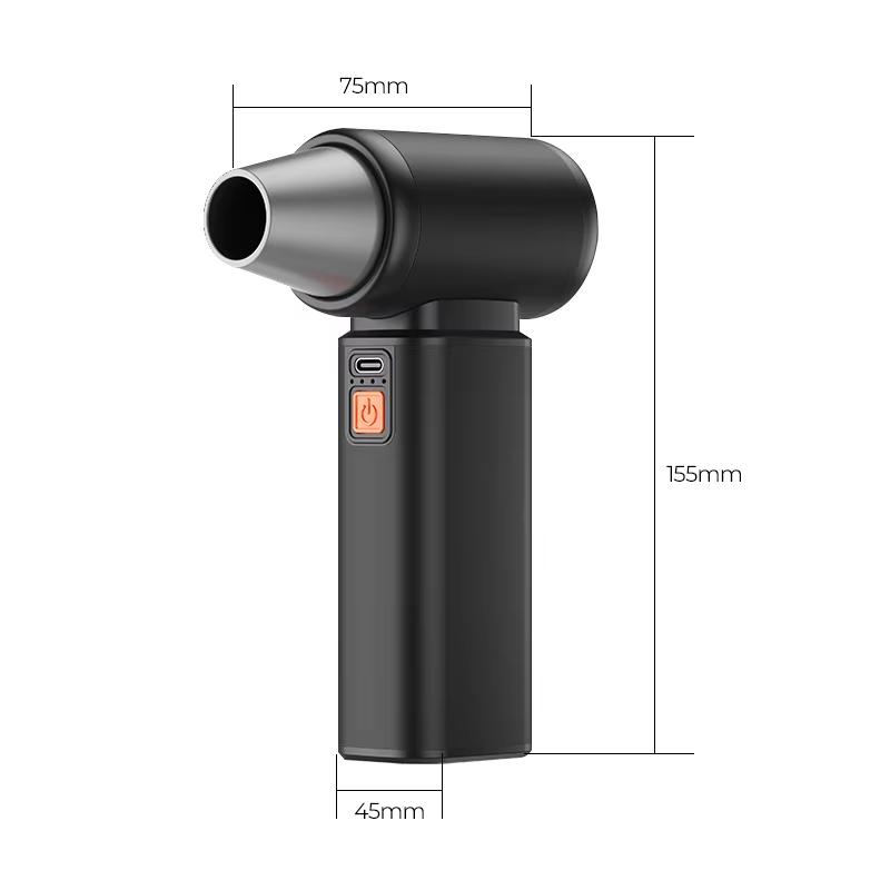 Handheld Fan Energy Vacuum Motor 2025 Super Cleaning for Wireless Gun Design Dry 12v Multifunctional Custom Portable Blower Fan