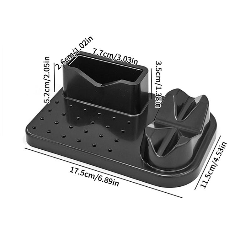 Nagelfräsmaschine Bits Halter Display Für Nagel Training Nagelkunst Zubehör DIY Maniküre Werkzeuge 24 Löcher Schleifer Aufbewahrungsständer