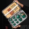 Celadon Ge Kiln Opening Outdoor Portable Travel Tea Set, a Complete Set of Teacups, Company Business Gifts