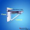 Adjustable Glass Clamp Bracket - F-Type Shelf Support (3-40mm)