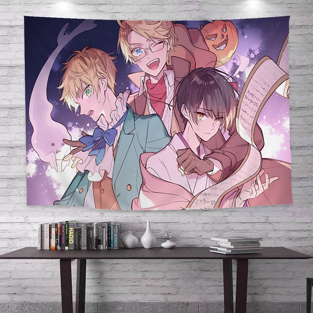 Anime Cartoon Hetalia Axis Powers Colorful Tapestry Wall Hanging Bohemian Wall Tapestries Mandala Wall Art Decor