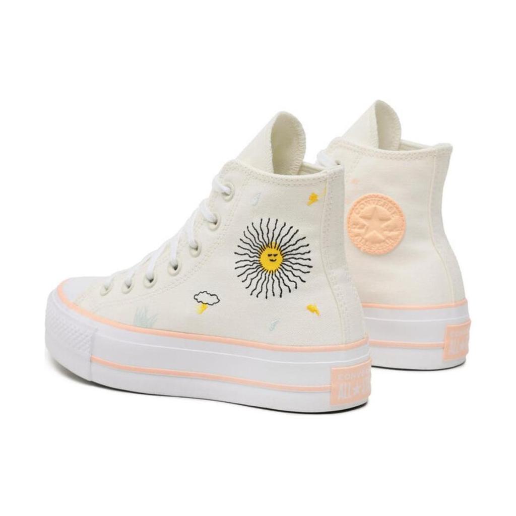 Chuck Taylor All Star Wmns Converse Lift Platform High 'Květinová výšivka' Dámské A03516C