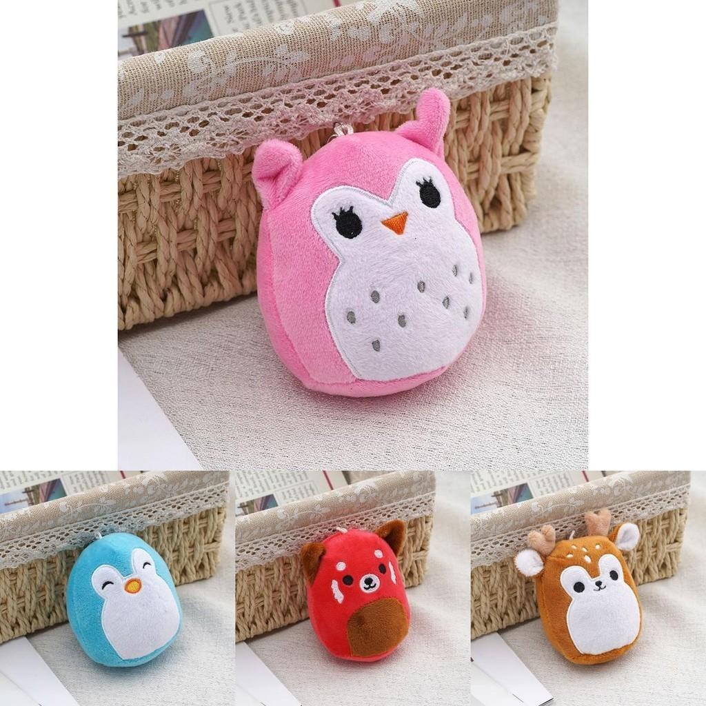 Cozy Squishallow Keychain Bear Plush Toy For Children Gift