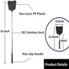 Teleskopiska flugsmällor Slitstark plast Kraftig flugsmälla Med rostfritt Myggavvisande verktyg Heminredning Verktyg