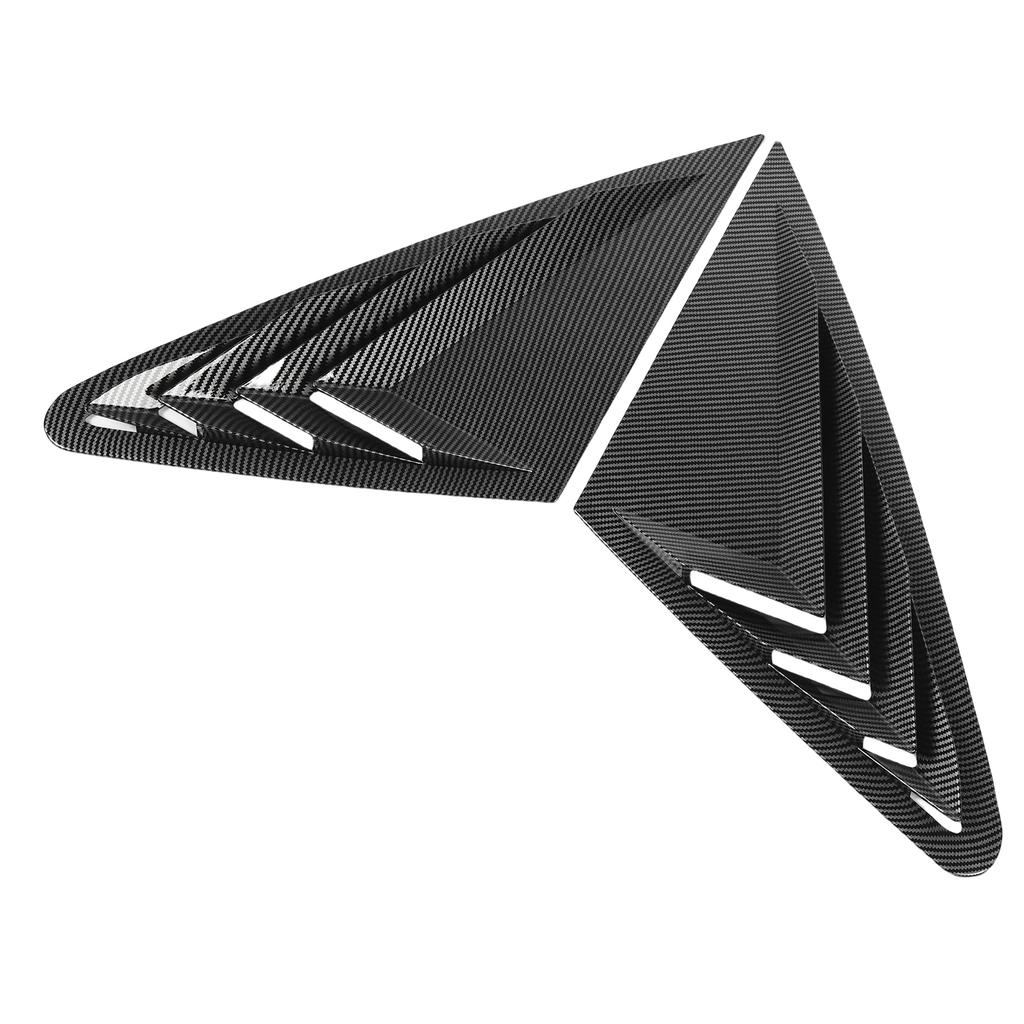 2Pcs Rear Side Window Louver Cover Left Right Rear Window   Vent Scoop Shutter Cover Blind Replacement for FY   2018-2024