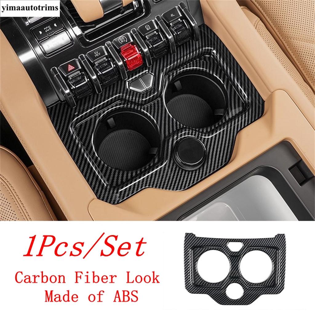 Read Light / Air AC Outlet Vent / Handle Bowl / Gear Shift Panel Cover Trim For BYD Leopard 8 2024 2025 Carbon Fiber Accessories