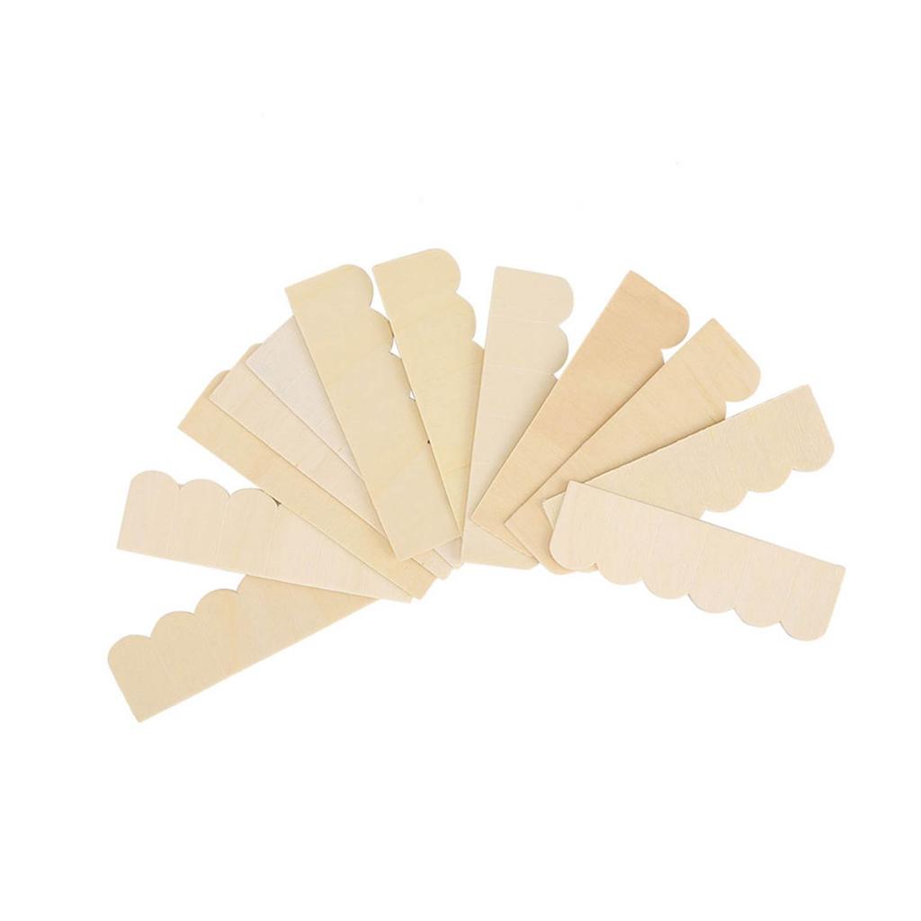   1Celsius12 Dollhouse Accessories   Wood Decoration Roof Tile Building Model Accessory