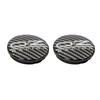 Hub Center Cover (Carbon Fiber Look) 55mm Diameter