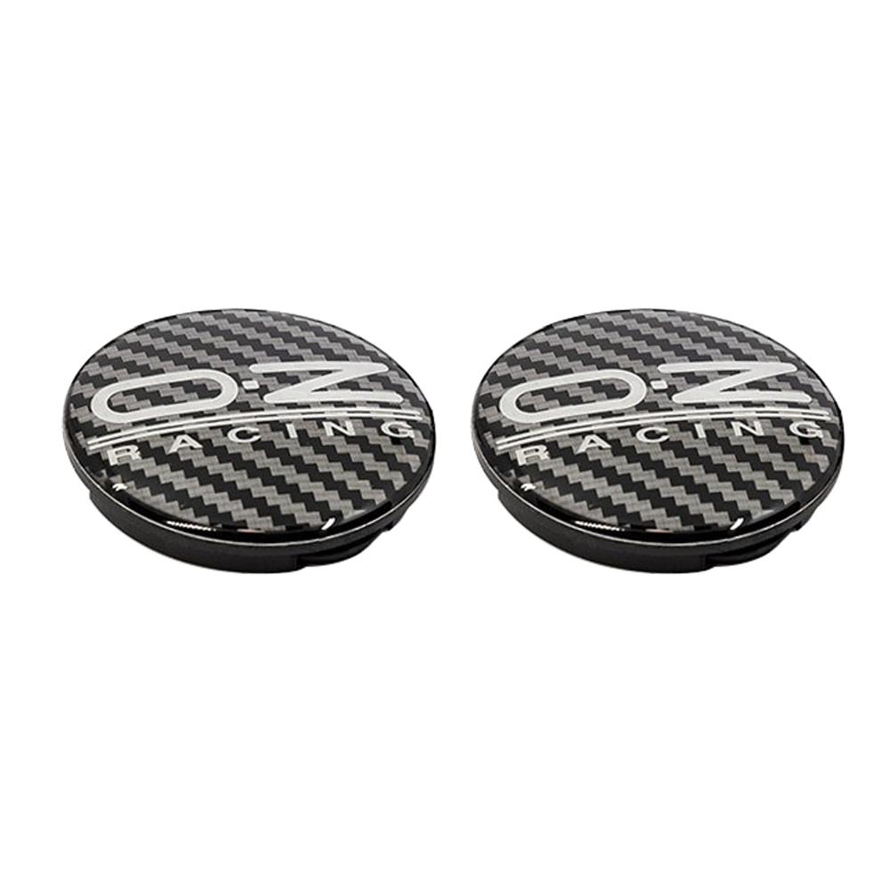 Hub Center Cover (Carbon Fiber Look) 55mm Diameter