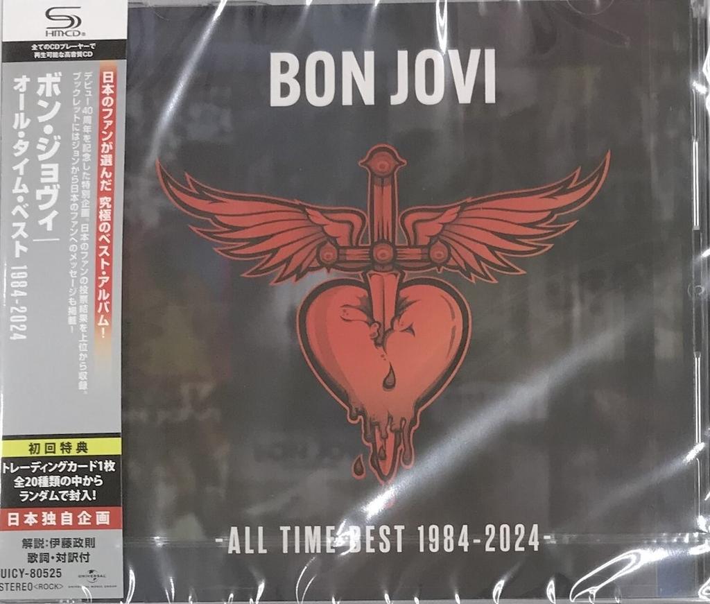 CD BON JOVI - All Time Best 1984-2024 Deluxe Edit UICY162402 UNIVERSAL MUSIC 2024 Japan Rock