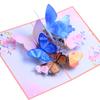 Pop Up Birthday Cards For Women, 3d Pop Up Flower Butterfly Card For Her, Daughter, Sister, Girlfriend, Girls, Attach A Delicate Envelope