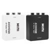 Accuracy Mini Video Converter High Definition AV HDMI Converter for Home 1080p or 720p Video Signal  Black / White