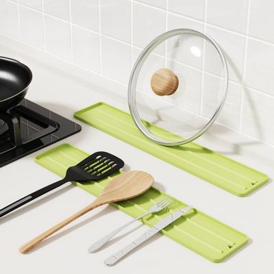 1 Stück Silikon Küchen Anti-Rutsch-Pad Weiches Pfannen Schaufel Topfdeckel Pad Arbeitsplatte Abtropfbrett Platzset für Esstisch Silikonmatte