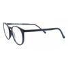 Clip On RoUnd BlUe SmartbUy collectiOn croydOn With Clip On U 220 M04 fashiOn Unisex Eyeglasses