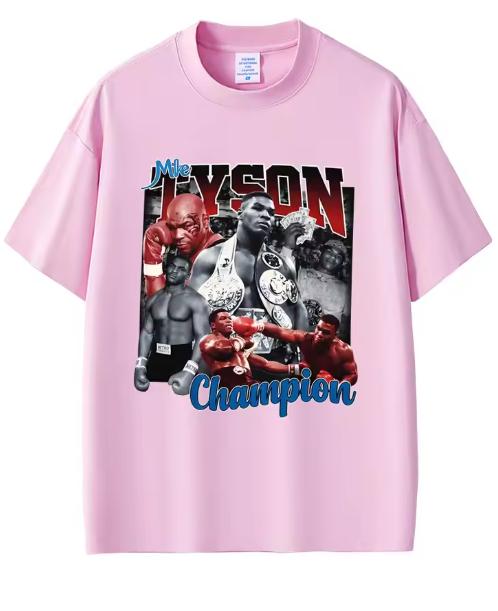 Mike Tyson Graphic TShirt Unisex Unisex Casual Vintage Short Sleeve T Shirt Male Hip Hop Round Neck TShirts Gothic Rock Streetwear