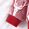Kids Christmas Long Sleeve Round Neck Top and Pants Set for Boys Girls, Cute Winter Warm Outfit