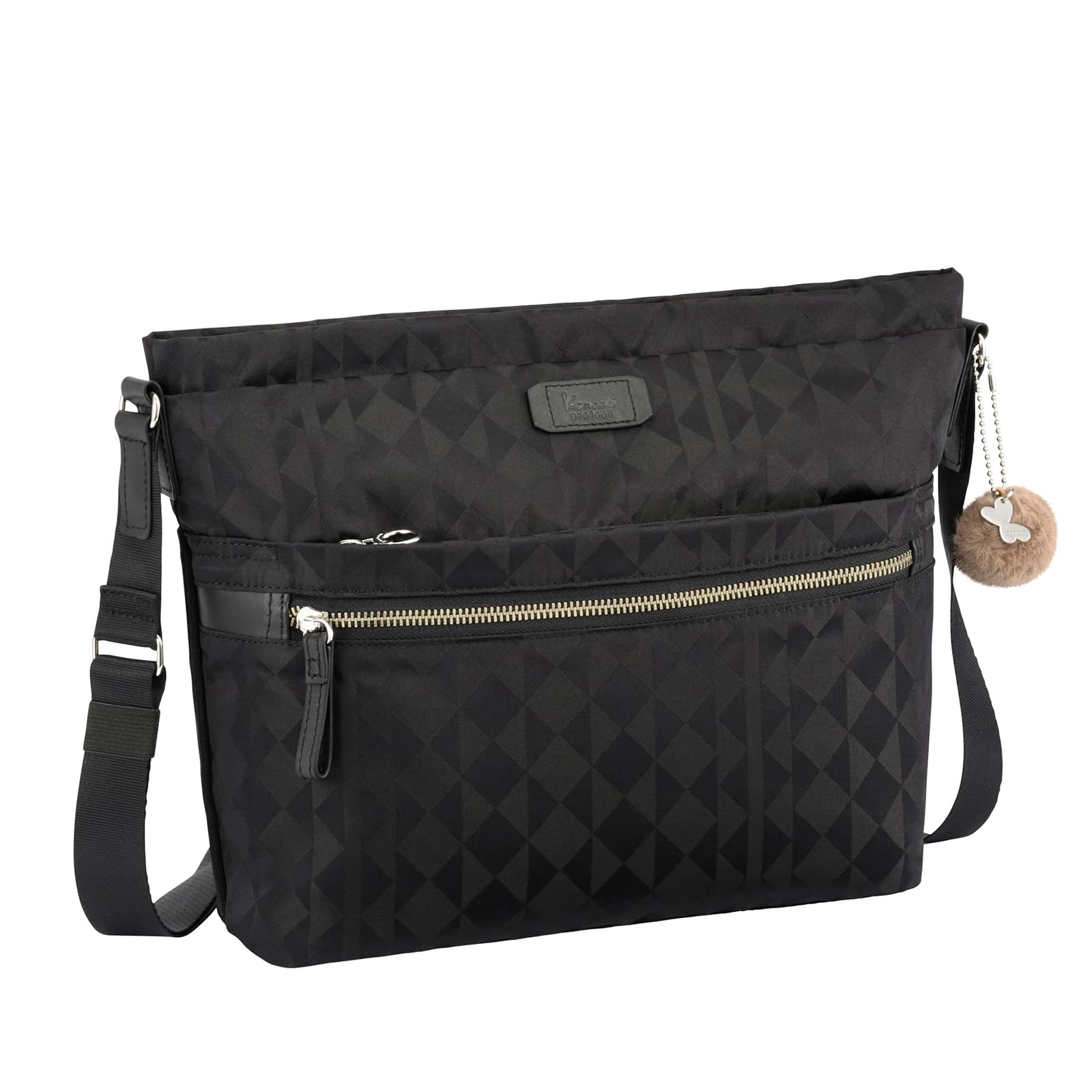 

Сумка через плечо Kanana Monogram 3rd 6L 340g Crossbody Pochette Легкая элегантная черная [Kanana Project] № 11912 женская чёрный