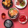 Multifunction Folding Electric Hot Pot Mini Portable Travel Induction Cookers Split Type Cooking Pot with Handle