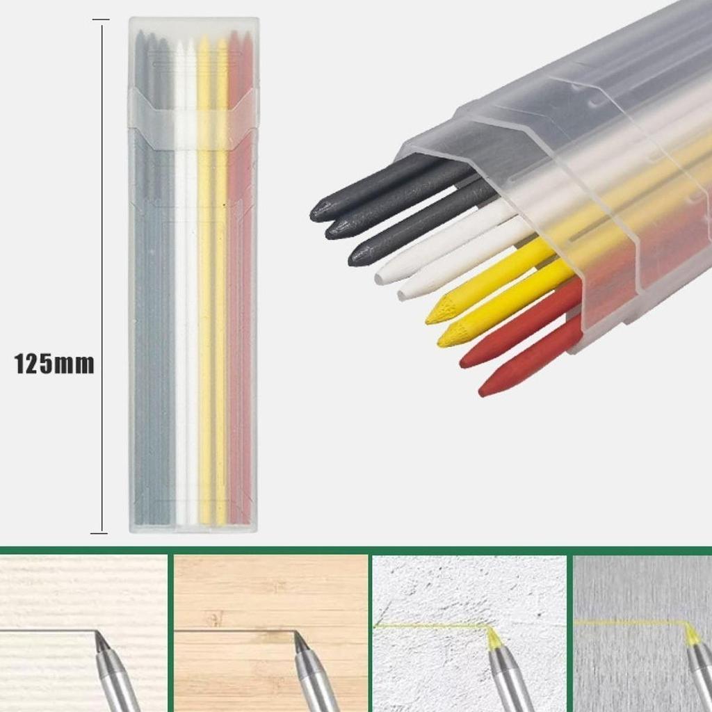 Zimmermannsstift mit Ersatzspitze Langhals-Tieflochmarker zum Bemalen von Glas
