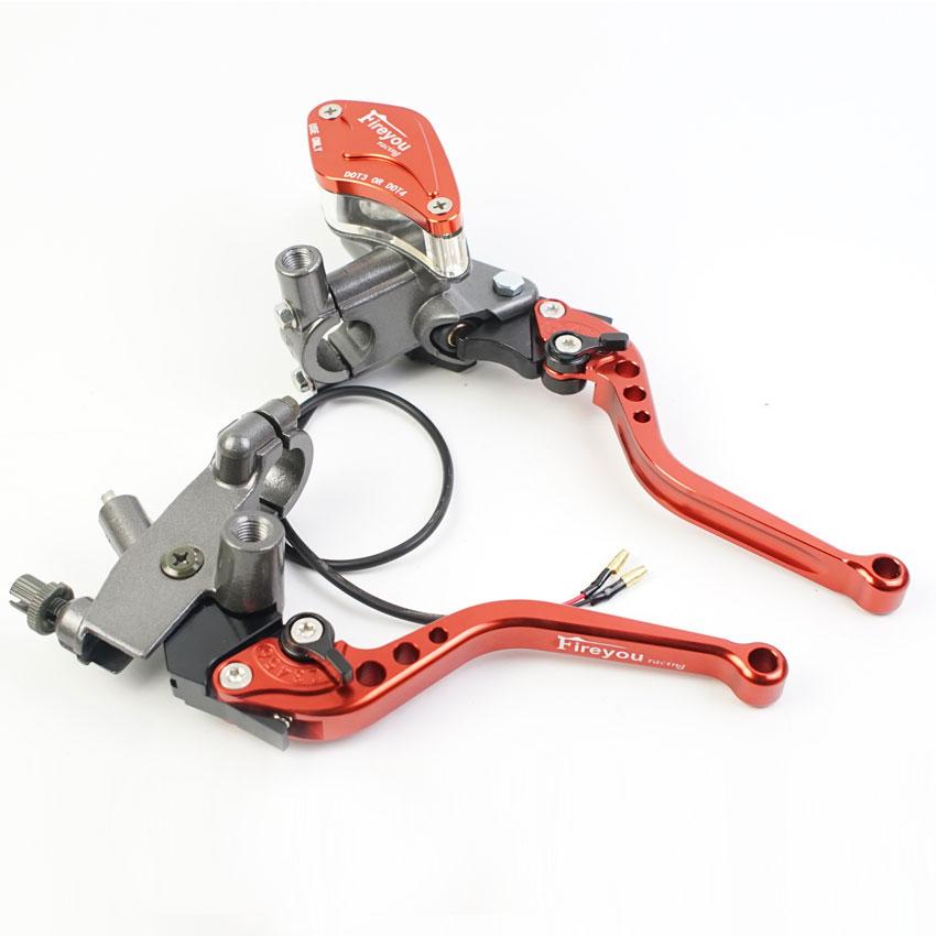 

14 мм поршневой рычаг тормоза сцепления мотоцикла универсальный 22 мм руль Perch Line сцепление для Honda Grom KAWASAKI Z125 Vespa Aprilia