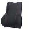 Leather Car Headrest Neck Protector Pillow Bolster Car Pillow Car Pillow Car Interior Supplies Memory Foam Lumbar Pillow